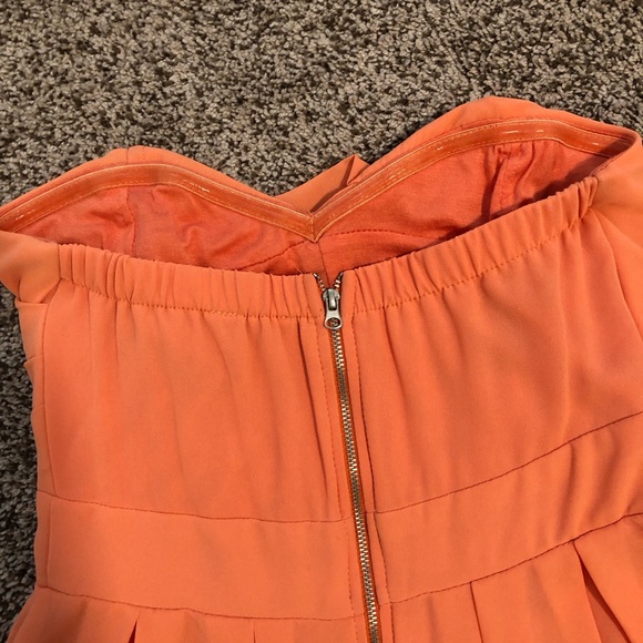 Formal Strapless Mini Dress - Picture 4 of 9